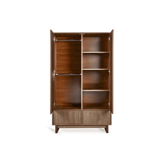 Quax Kyo Kast 2 Deuren Walnut