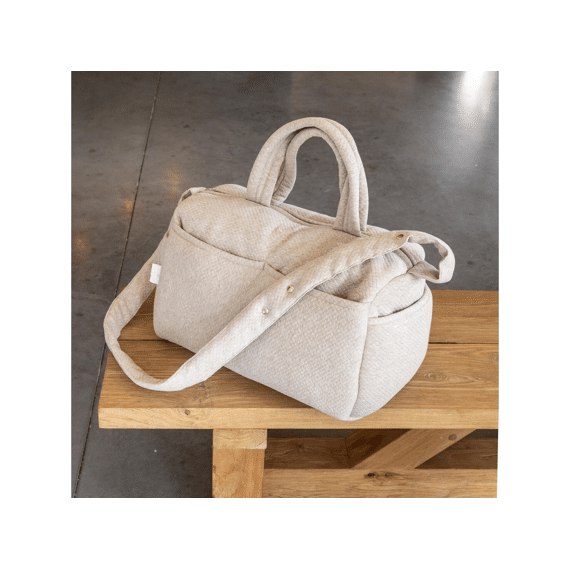 Living Nature Verzorgingstas Amandine Losange Beige