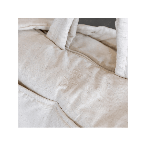 Living Nature Verzorgingstas Aline Linnen Beige