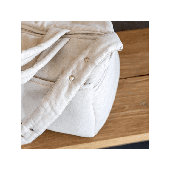 Living Nature Verzorgingstas Aline Linnen Beige