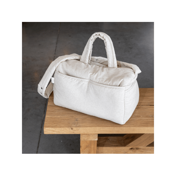 Living Nature Verzorgingstas Aline Linnen Beige