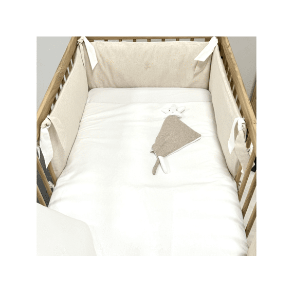 Living Nature Bedomrander Linnen Beige