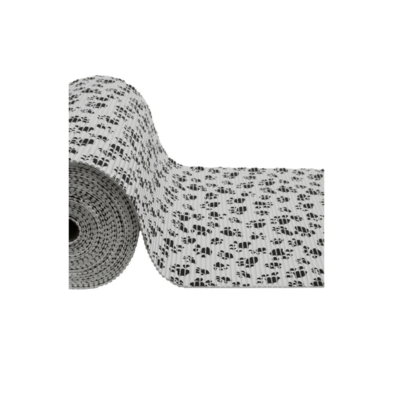 Finesse Fin Aqua 50x80cm Anti-slip Badmat Paws Black