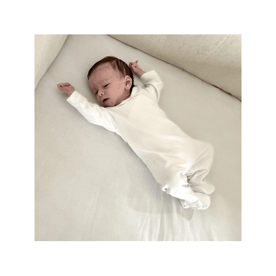 Living Nature Parkligger Linnen Beige