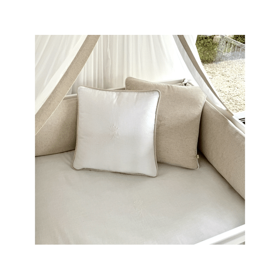 Living Nature Parkligger Linnen Beige