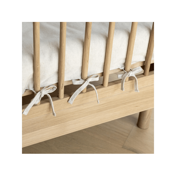 Living Nature Dekbedovertrek 100x135cm Linnen Beige