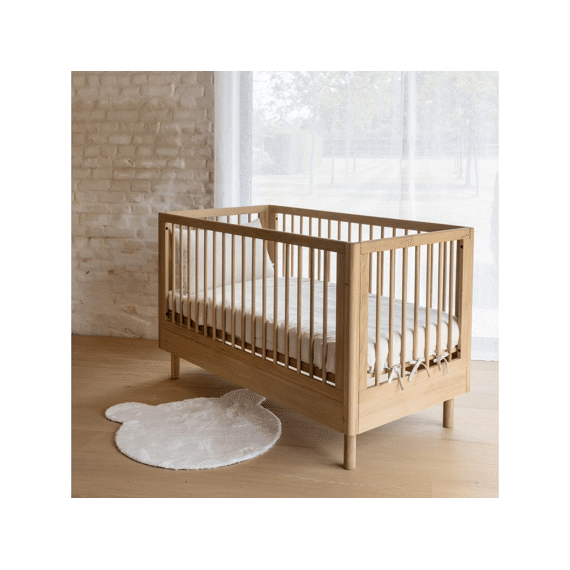 Living Nature Dekbedovertrek 100x135cm Linnen Beige