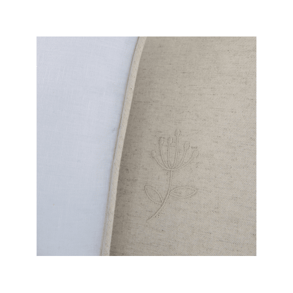 Living Nature Kussen Wit/beige