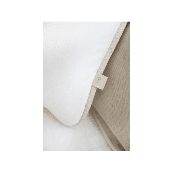 Living Nature Kussen Beige/wit