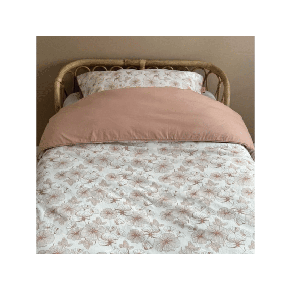 Witlof For Kids Dekbedovertrek Bed 100x135 Vintage Flowers