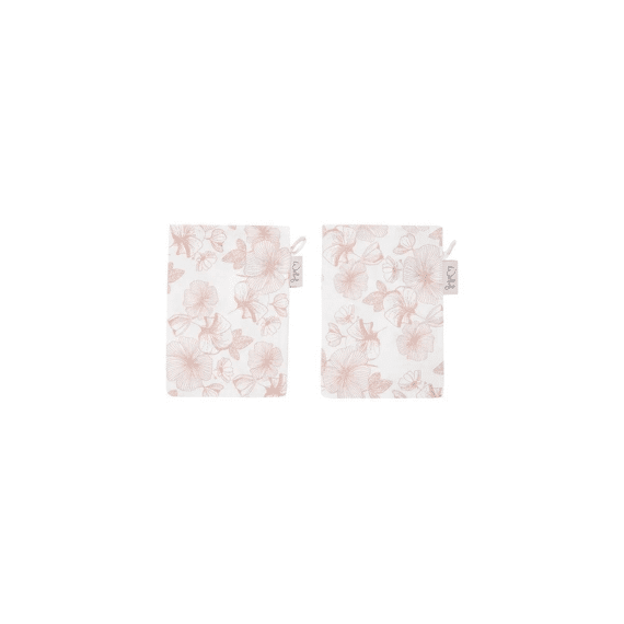 Witlof For Kids Tetra Washandjes Vintage Flowers