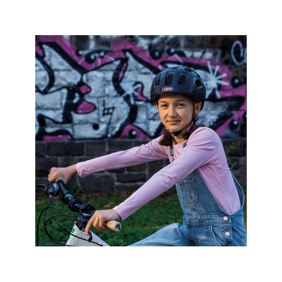 Abus Fietshelm Youn-i 2.0 Mono Blue M 52-57cm