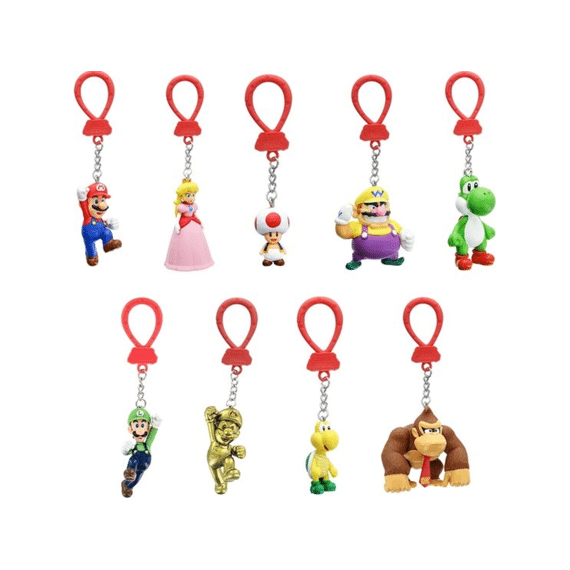 Super Mario 3d Foam Bag Clip