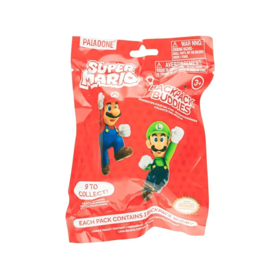 Super Mario 3d Foam Bag Clip