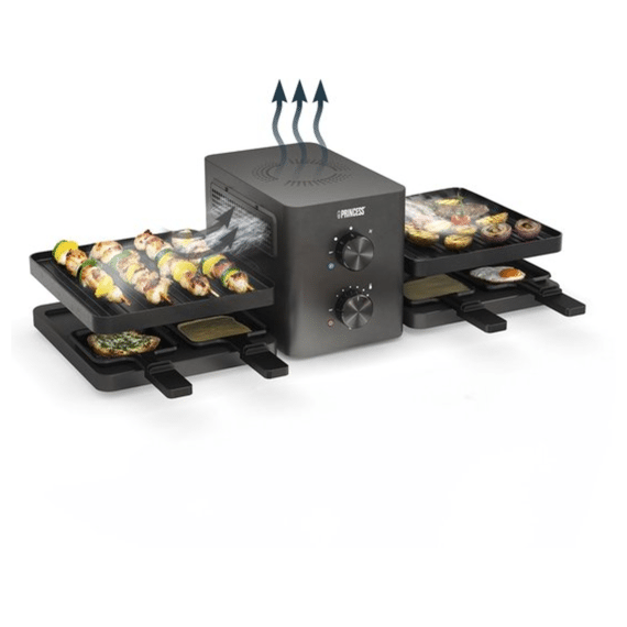 Princess Purify Raclette Met Ingebouwd Azuigingsysteem
