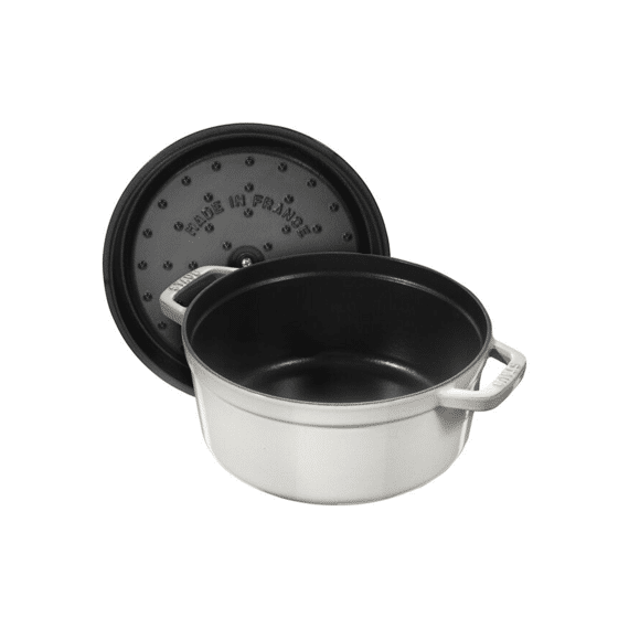 Staub La Cocotte Braad/stoofpot Wit 24cm
