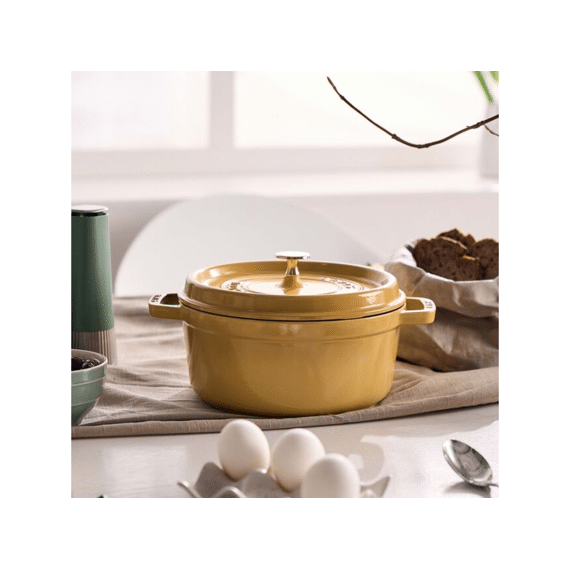 Staub La Cocotte Braad/stoofpot Citroen 24cm