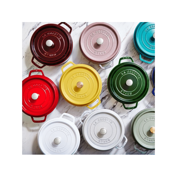 Staub La Cocotte Braad/stoofpot Citroen 24cm