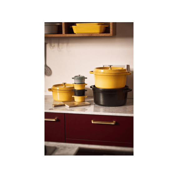 Staub La Cocotte Braad/stoofpot Citroen 28cm