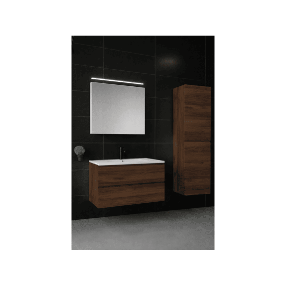 Thys Onderkast  Trendline Notelaar Horizontaal Style 100 Cm Glijst Hout