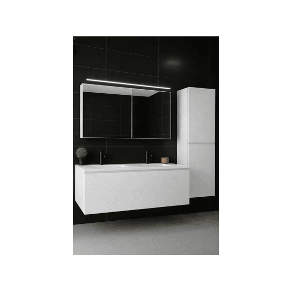 Thys Onderkast  Trendline Soft Mat Wit Style 120 Cm Glijst Hout