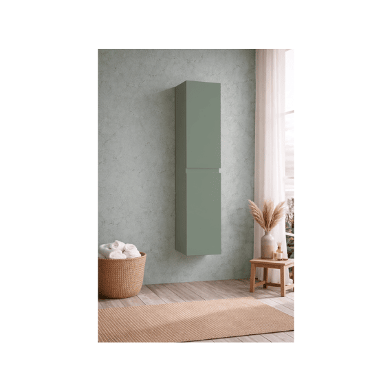 Thys Kolomkast Valentina Groenmat Lak 2 Deuren 35x160 Cm