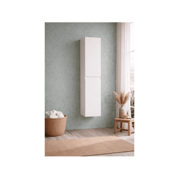 Thys Kolomkast Trendline  Soft Mat Wit 40x160 Cm Glijst Hout