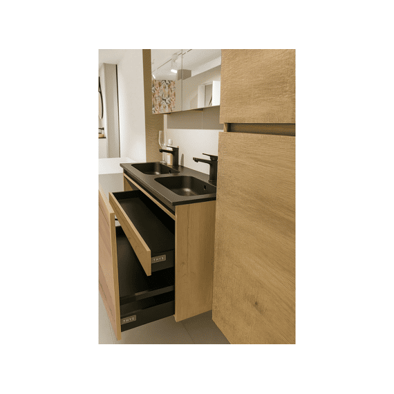Thys Onderkast  Trendline Prime Oak Horizontaal Luxe 120 Cm Glijst Hout