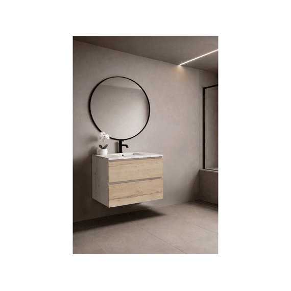 Thys Onderkast  Trendline Eik Horizontaal Rw Natuur Pure 80 Cm Glijst Hout