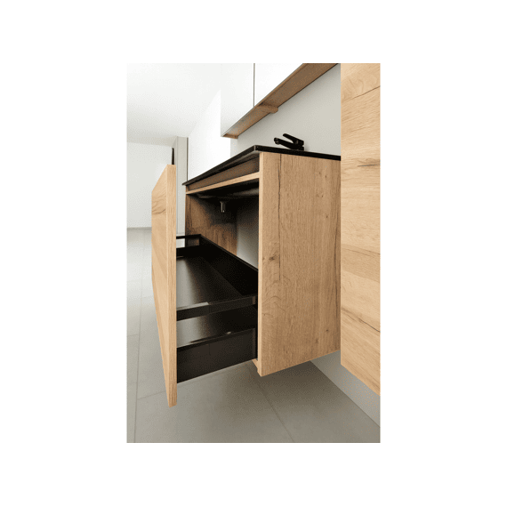 Thys Onderkast  Trendline Eik Horizontaal Rw Natuur Pure 160 Cm Glijst Hout