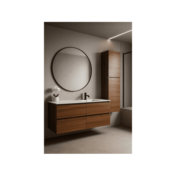 Thys Onderkast  Trendline Notelaar Horizontaal Pure 140 Cm Glijst Hout
