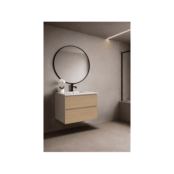 Thys Onderkast  Trendline Prime Oak Horizontaal Pure 100 Cm Glijst Hout
