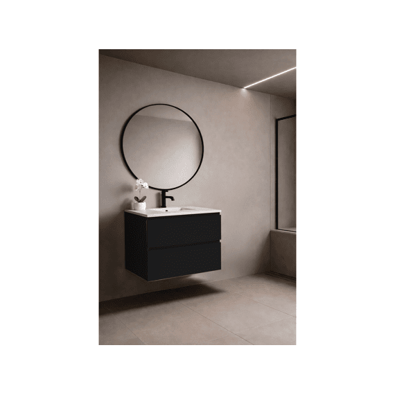 Thys Onderkast  Trendline Black Mat Pure 100 Cm Glijst Hout