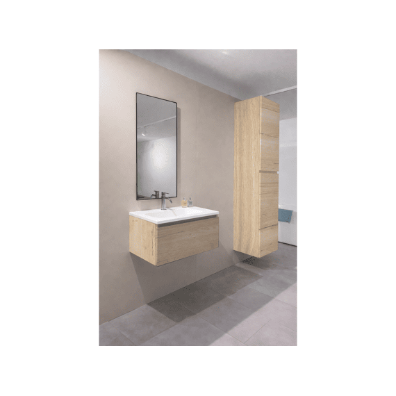 Thys Onderkast  Trendline Eik Horizontaal, Real Wood Natuur Slim 34 Cm X 60 Cm Glijst Hout