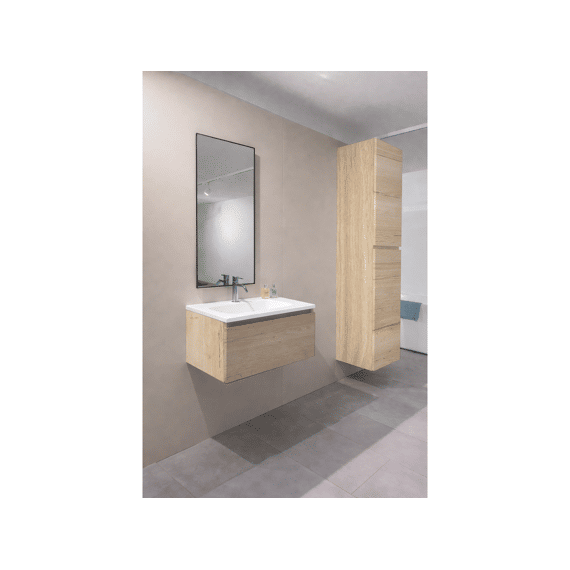 Thys Onderkast  Trendline Eik Horizontaal, Real Wood Natuur Slim 34 Cm X 100 Cm Glijst Hout