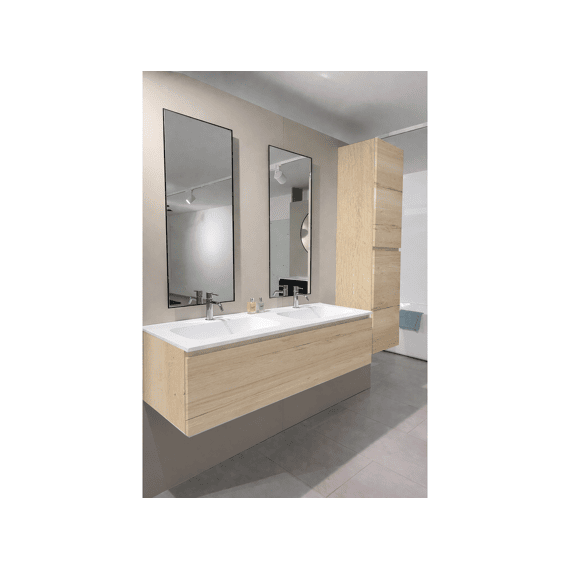 Thys Onderkast  Trendline Eik Horizontaal, Real Wood Natuur Slim 34 Cm X 120 Cm Glijst Hout