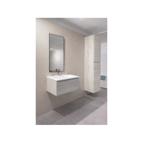 Thys Onderkast  Trendline Eik Horizontaal, Real Wood Grijs Slim 34 Cm X 60 Cm Glijst Hout