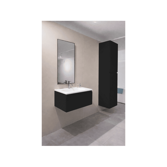 Thys Onderkast  Trendline Black Mat Slim 34 Cm X 100 Cm Glijst Hout