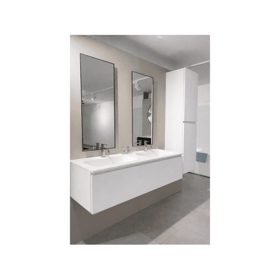 Thys Onderkast  Trendline Soft Mat Wit Slim 34 Cm X 120 Cm Glijst Hout