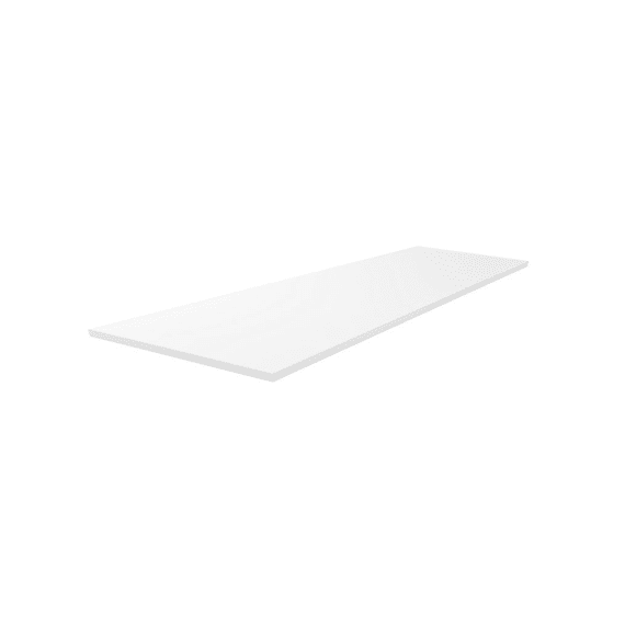 Thys Werkblad Vlak Melamine Mat Wit Voor Meubel 101 X  47cm Cm