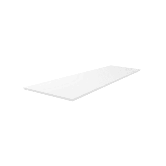Thys Werkblad Vlak Melamine Mat Wit Voor Meubel 81 X 47 Cm