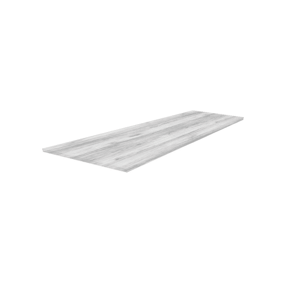 Thys Werkblad Vlak Trendline Real Wood Grijs 161x46 Cm