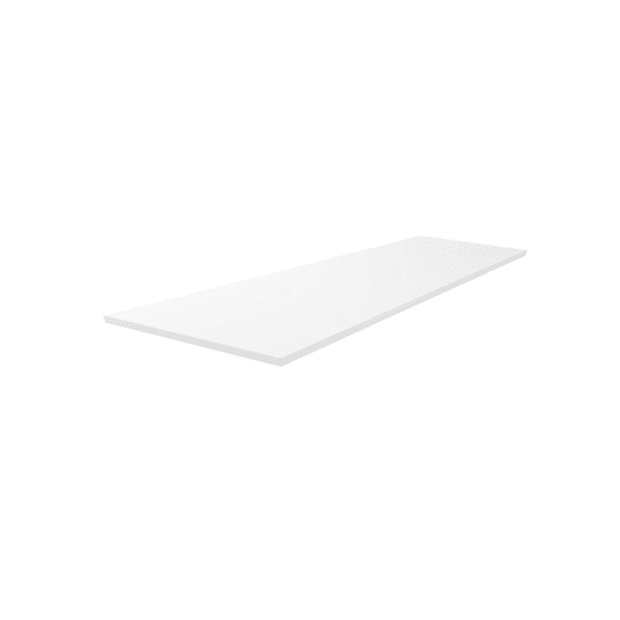 Thys Werkblad Vlak Trendline Soft Mat Wit 101x46 Cm