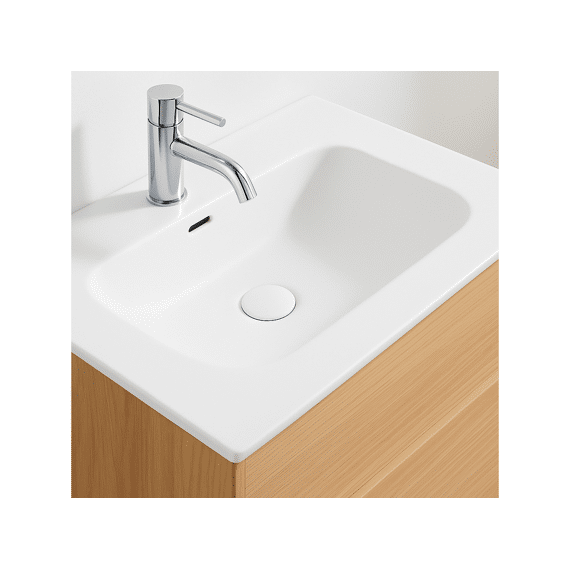 Thys Keramiek Lavabo Velluto Glanzend Wit  81x46cm