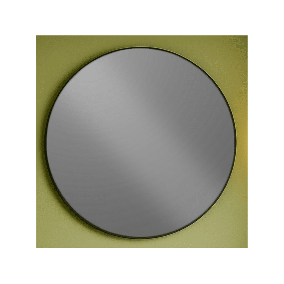 Thys June Spiegel Rond 80cm Zwart