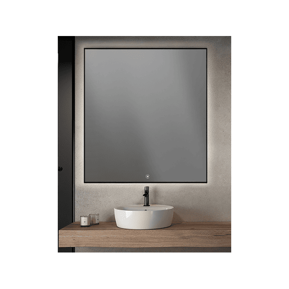 Thys Nova Spiegel Rechthoekig Indirecte Verlichting 80x80cm