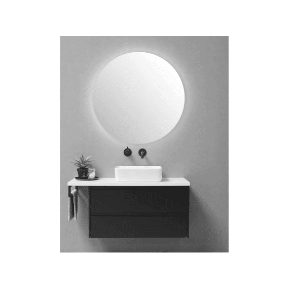 Thys Spiegel Vega Rond D 100 Cm Sfeerled Achterzijde