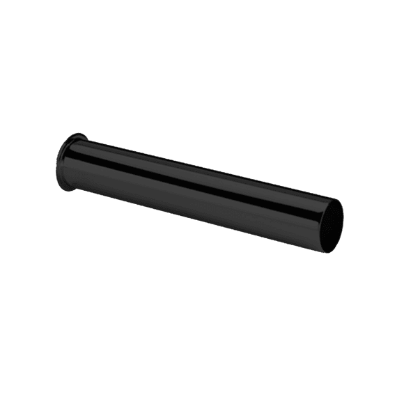 Thys Buis Met Boord 34.5 Cm Voor Hoekstopkraan Zwart