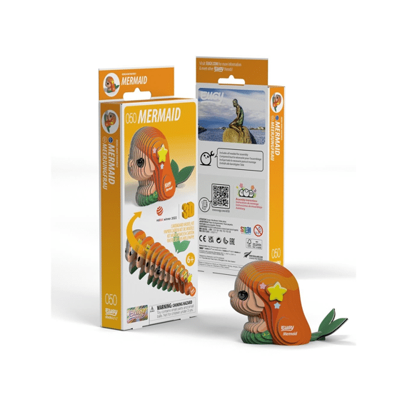 Eugy 3d Model Fantasie Zeemeermin