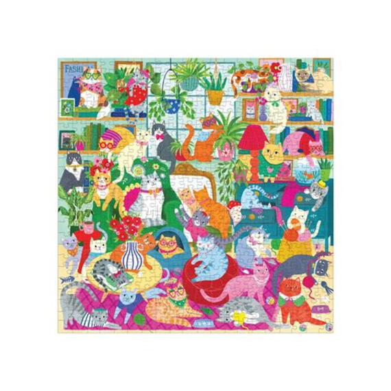 Mudpuppy Puzzel 500 Stuks Caturday Afternoon